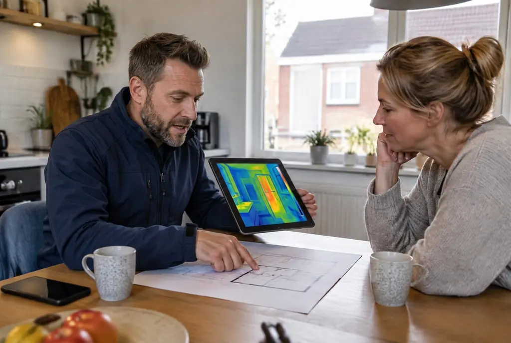 Lekdetectie Harskamp – bevindingen bespreken aan de keukentafel